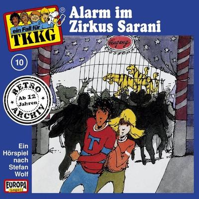 TKKG - Folge 10: Alarm im Zirkus Sarani! - H.G. Francis, Audio, 4064066632649