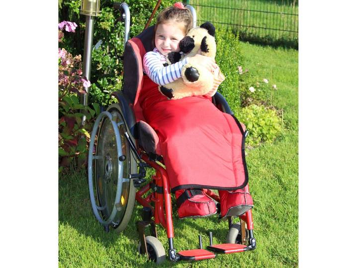 ORGATERM Fußsack Orgaterm Kinder-Wickeldecke Nylon mit Articfleece