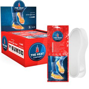 TheHeatCompany Wärmepads 12214, Größe 36-38 (S), 8h Wärme, Sohlenwärmer, Einlegesohle, 30 Paar