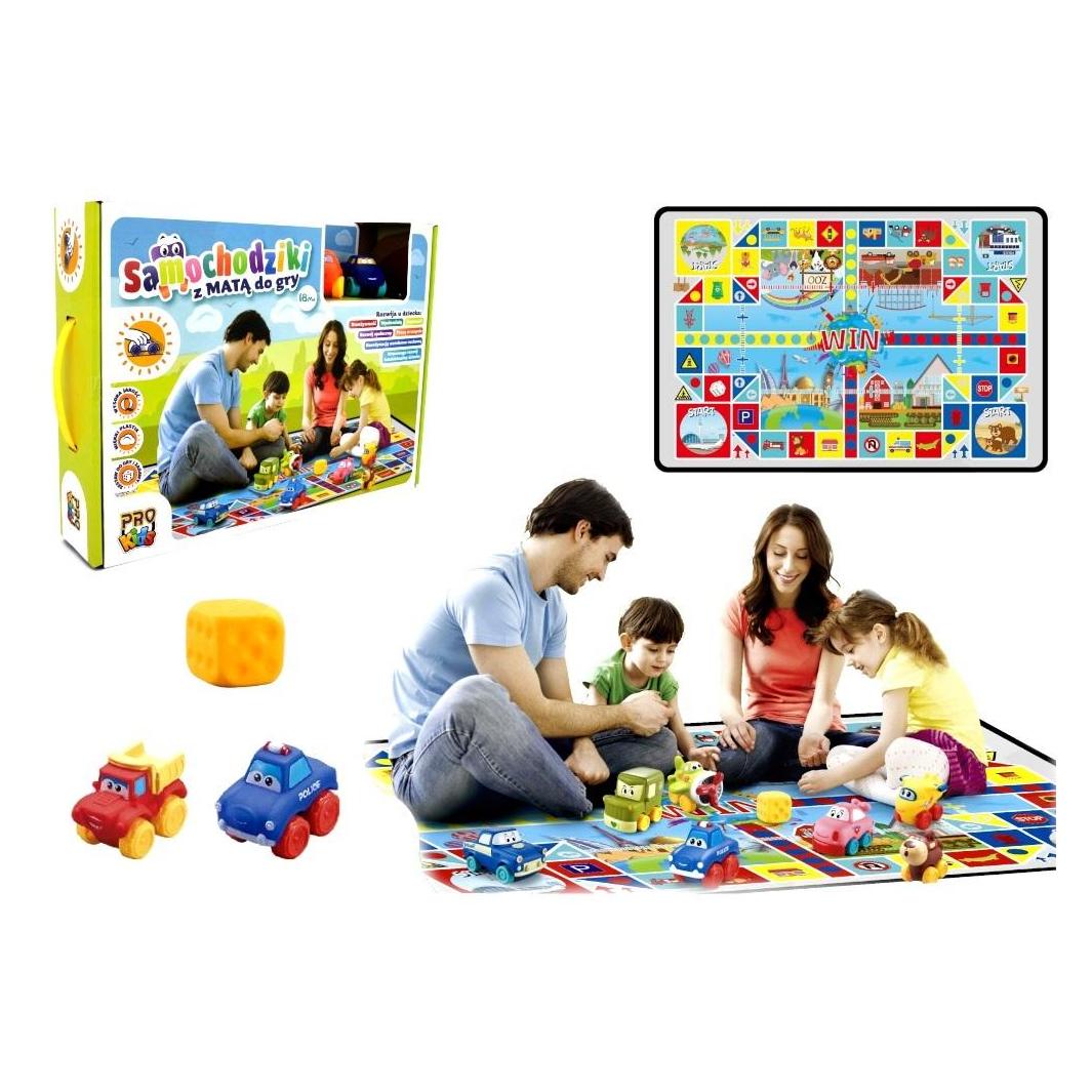 Pro Kids Rennstreckenmatte + Auto (145 x 98 cm) (458661)