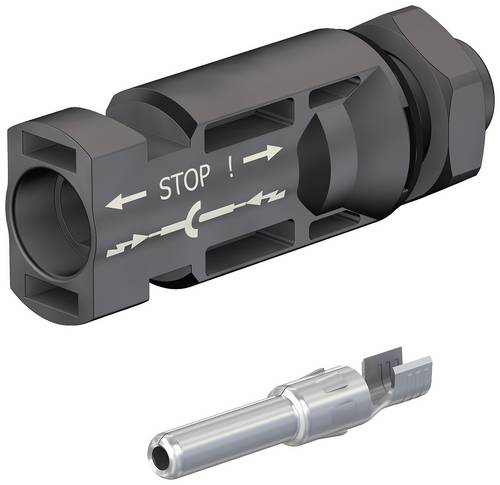 Stäubli MC4 32.0079P0001-UR PV-ADSP4-S2/6 Schwarz Inhalt