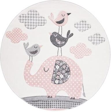 SAFAVIEH Carousel Kids Ursola Elephant Rug