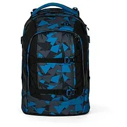 Satch Pack Blue Triangle Schulrucksack
