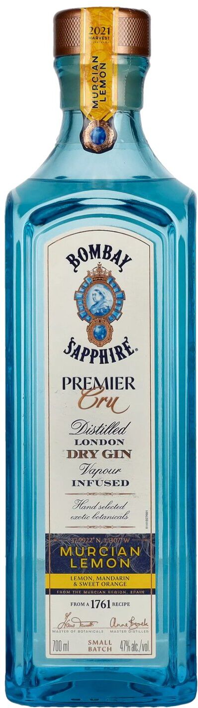 Bombay Gin Bombay SAPPHIRE PREMIER Cru Murcian Lemon London Dry Gin 47% Vol. 0,7l