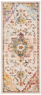 SAFAVIEH Crystal Floretta Vintage Boho Medallion Rug
