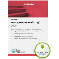 Lexware ESD / anlagenverwaltung 2025 / Online Download für Windows