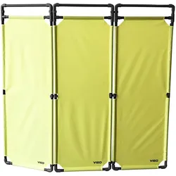 RS PRO, Sicherheitskennzeichnung, Faltbarriere PVC Gelb Sicherheits-Absperrung