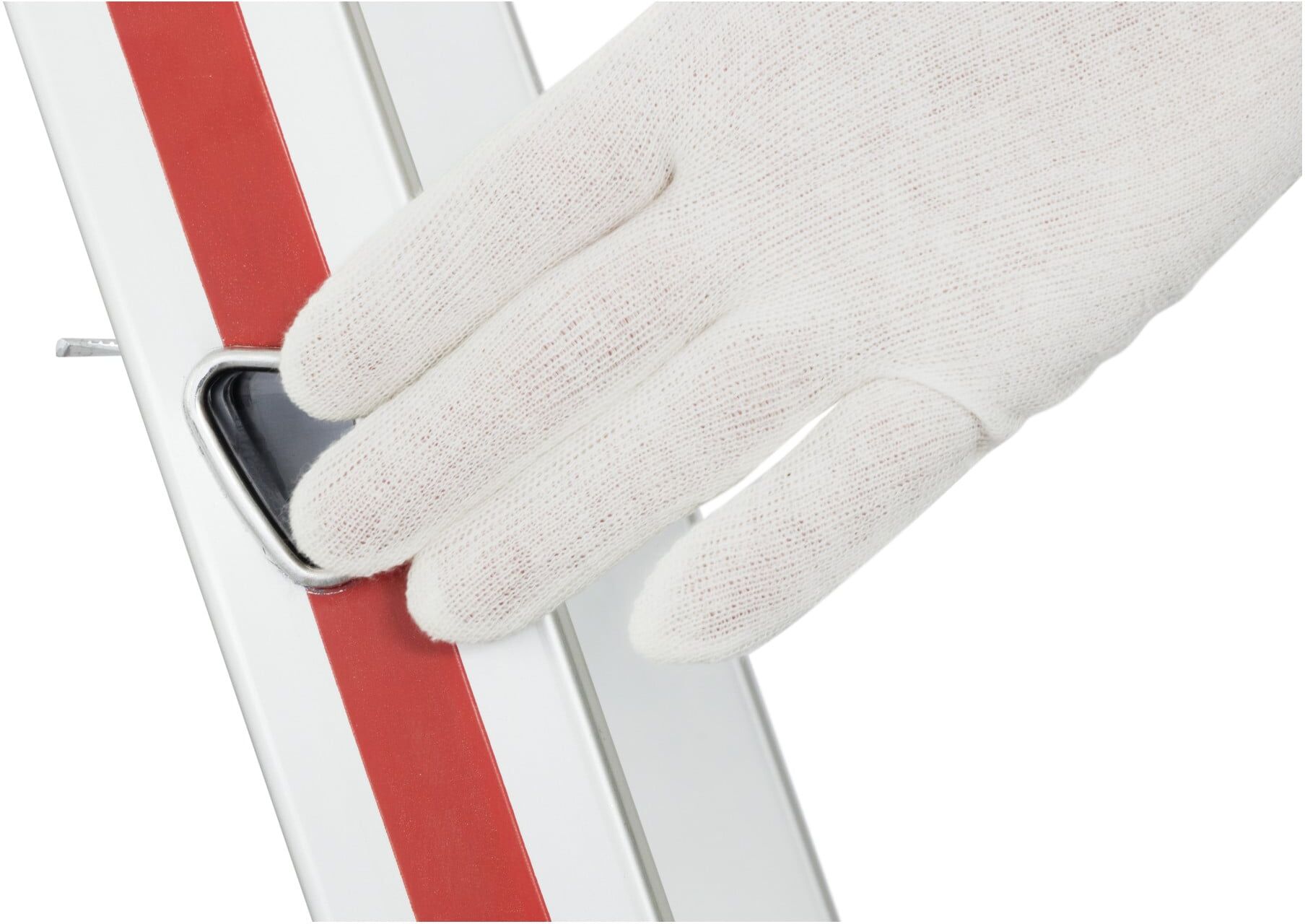 Hymer Stufenstehleiter mit Plattform, einseitig begehbar, 6 Stufen (402606)