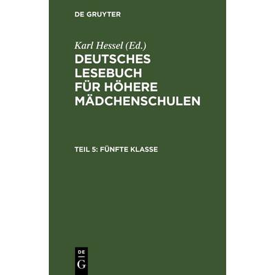 Fünfte Klasse, Gebundene Ausgabe von , De Gruyter, 978-3-11-237015-5