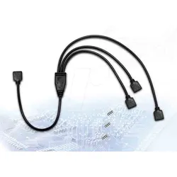 IT88885466 - 4 Pin RGB Y-Adapterkabel, 3-fach, 48 cm