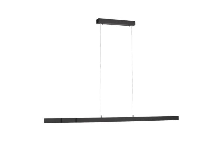 JUST LIGHT Pendelleuchte LUZI , grau (anthrazit), 3, 1 Stk., Leuchten, LED, Pendelleuchte
