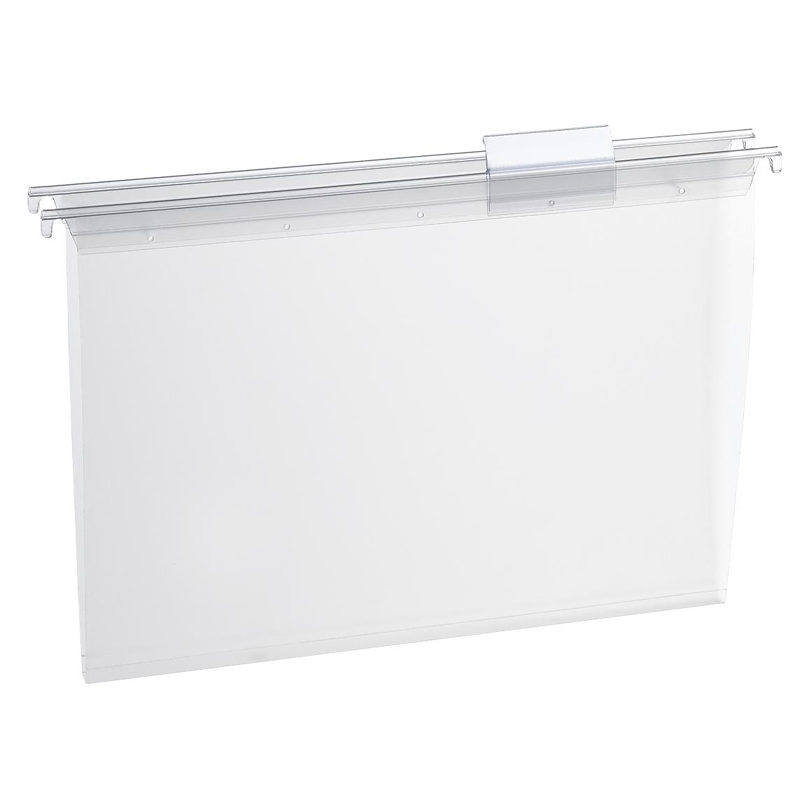Eichner Transparente Hängemappe, oben offen, Polypropylen, 15 Stück (A4) (9218-00927)