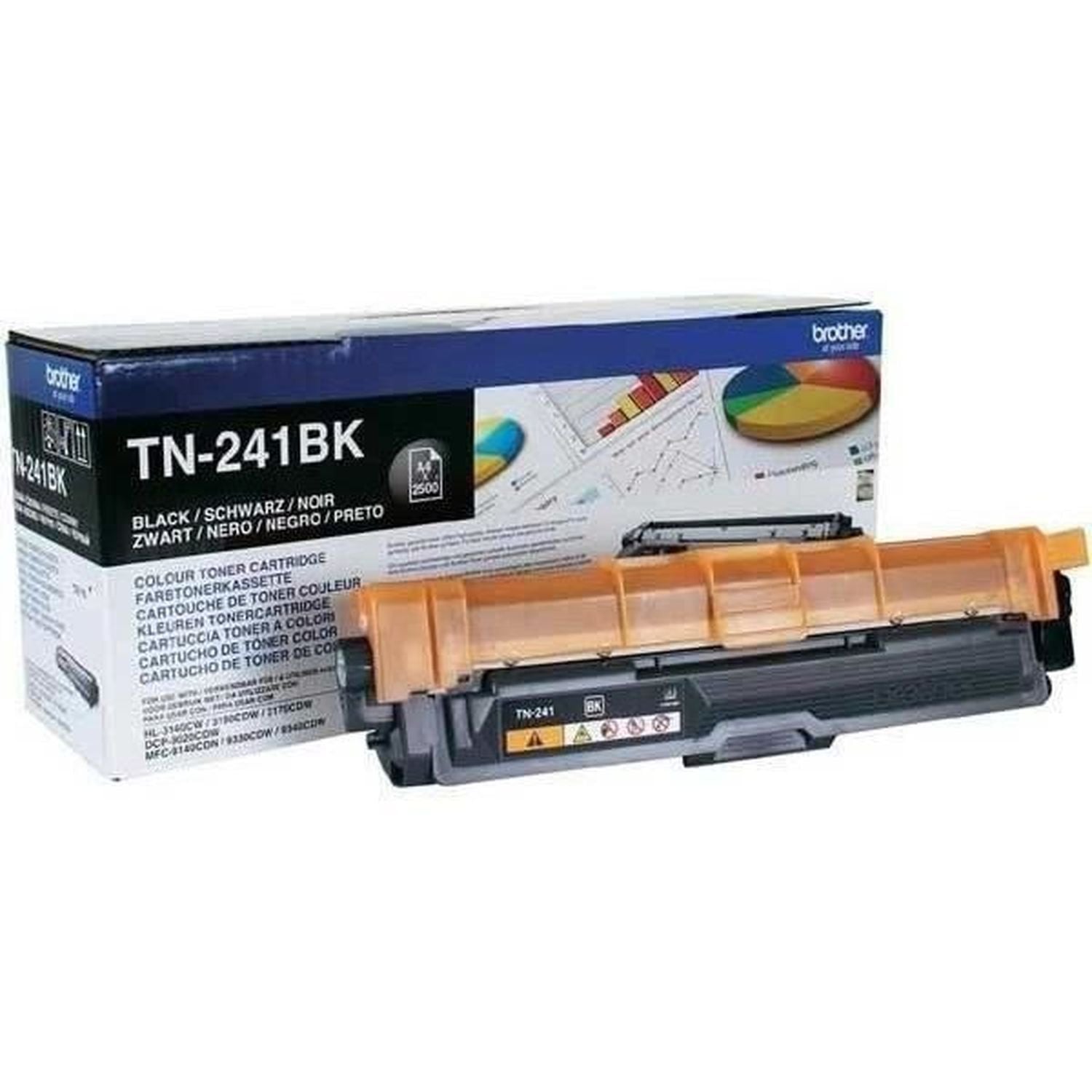 Brother TN241BK tonercartridge, zwart