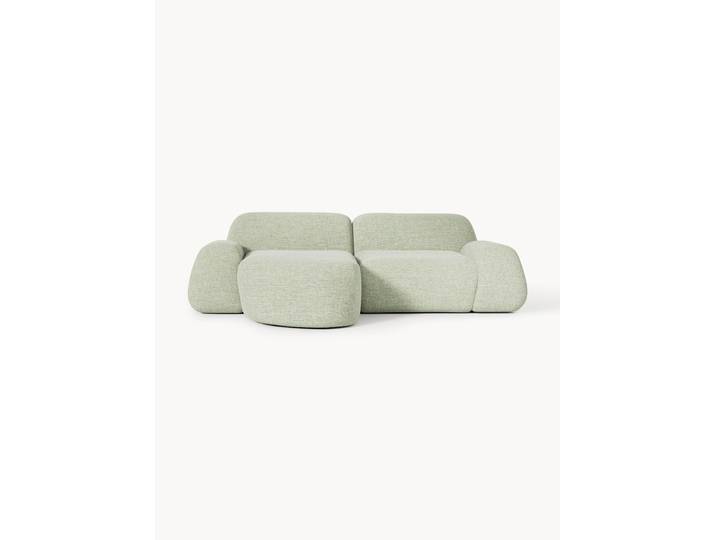 Modulares Bouclé-Ecksofa Wolke (3-Sitzer)