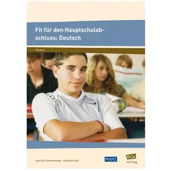Fit für den Hauptschulabschluss: Deutsch, Schulbücher von Elisabeth Vogt, Gabriele Schönenberger