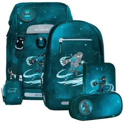 Beckmann Schulrucksackset Classic 22 Ninja Master, 6-teilig