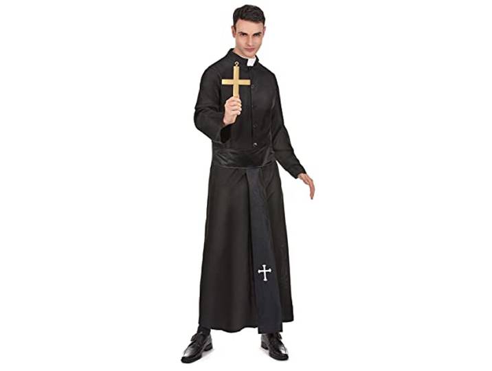 DEGUISE TOI - Religieus priester kostuum voor heren