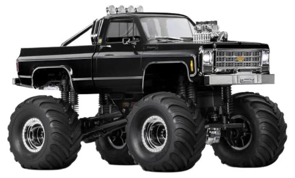 Traxxas TRX-4MT Chevrolet K10 1979 RC Auto, schaal 1:18, zwart