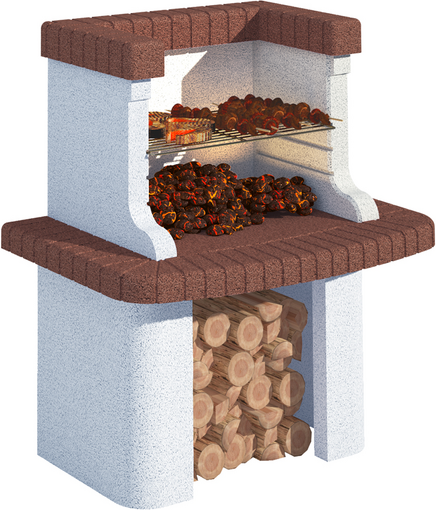 Linea VZ Gavi - Grillkamin für Brennholz/Holzkohle