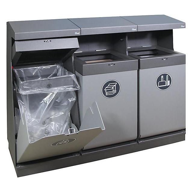 kaiserkraft Aussen-Wertstoffsammelstation (75 l) (58138564)