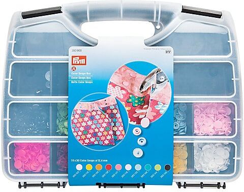 Prym Color Snaps Box, mit 300 Color Snaps