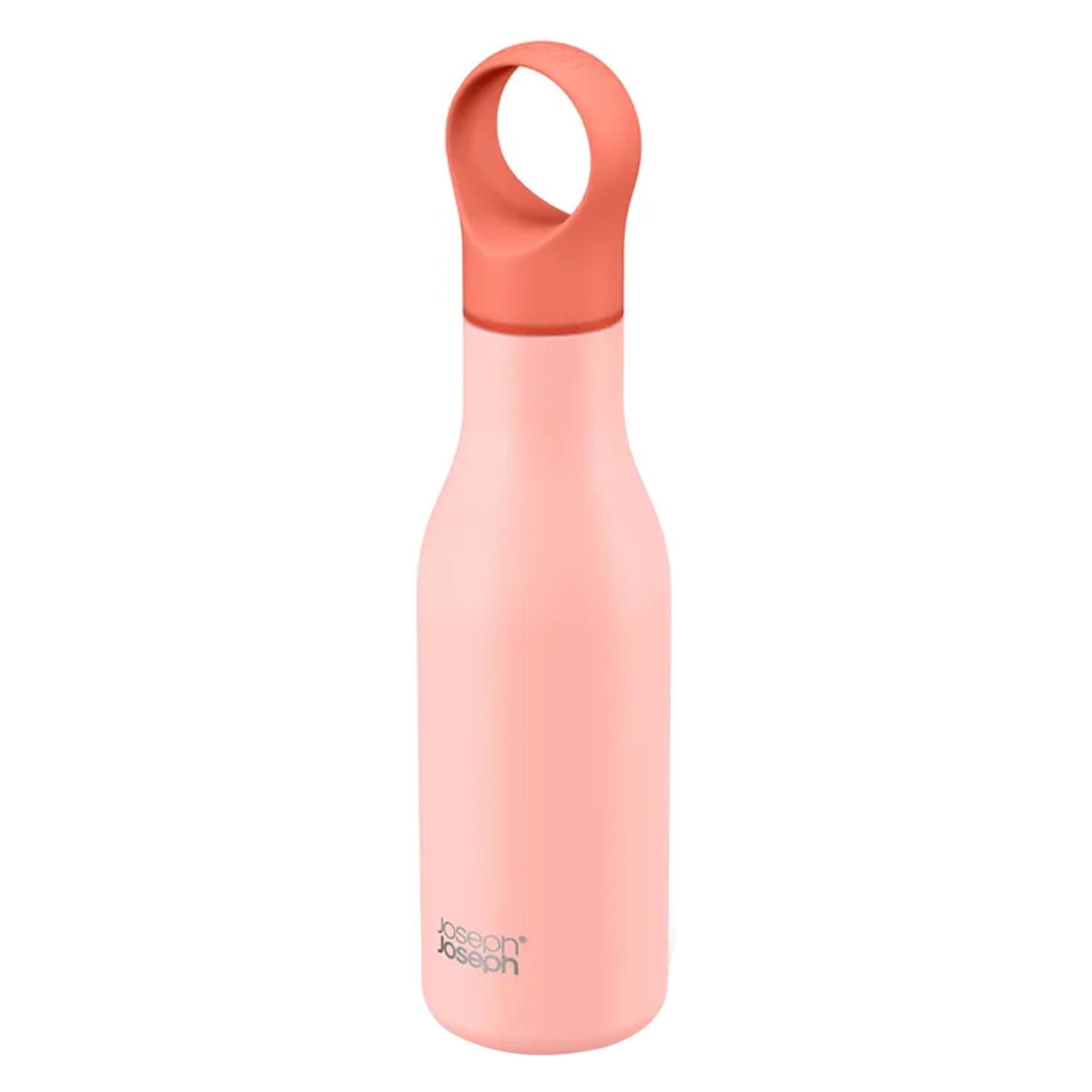 Joseph Joseph Loop Wasserflasche 500ml, coral (0.50 l) (81119)