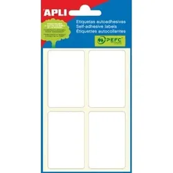 APLI Etiketten, 34x53mm, weiß