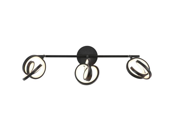 LED-Strahler Rundi Schwarz max. 3x5 Watt