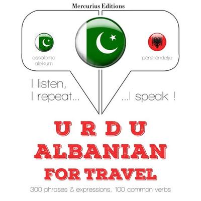 Travel words and phrases in Albanian - JM Gardner, Audio, 9782821148307