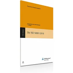 Die Iso 50001:2018, Fachbücher von Ludger Pautmeier, Volker Sonntag