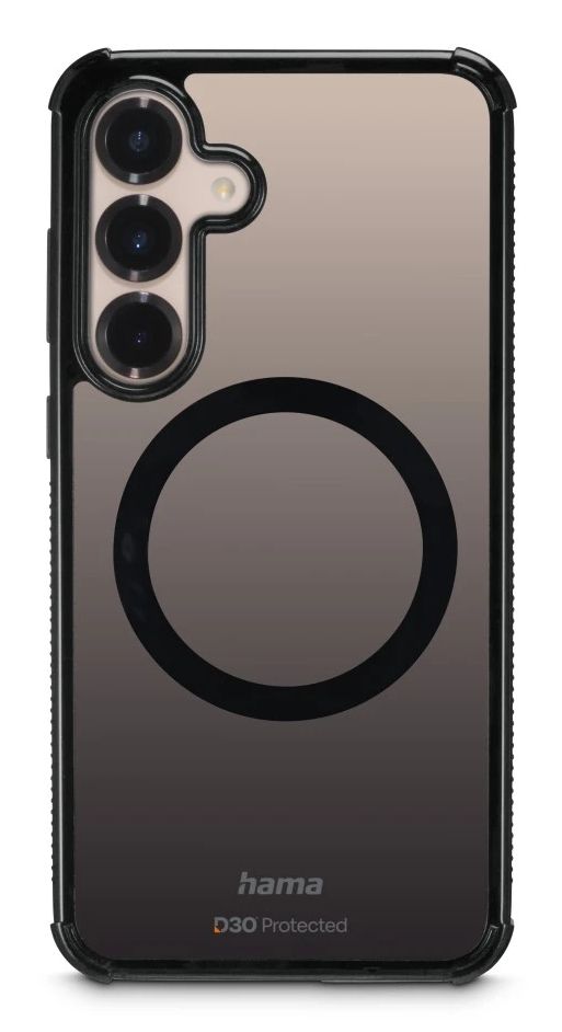 Hama 080591 Extreme Protect Cover für Samsung Galaxy S25+ (Schwarz) 00080591
