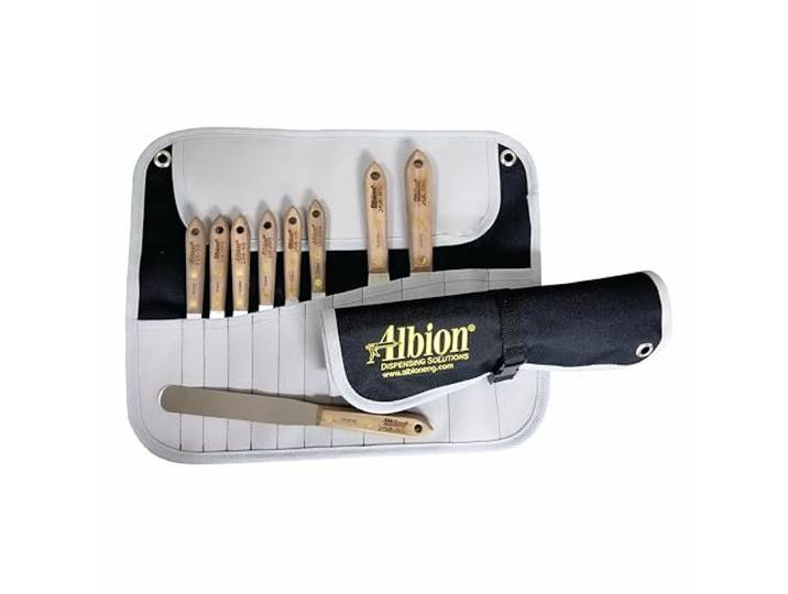 Albion Engineering 258-G01 Pfannenwender, klassisch, 9-teilig