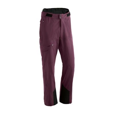 Funktionshose MAIER SPORTS "Liland P3 Pants M", Herren, Gr. 50, Normalgrößen, lila (purpurviolett), 100% Polyester, Hosen Funktionshose, Vielseitige 3-Lagen-Hose für anspruchsvollen Outdoor-Einsatz