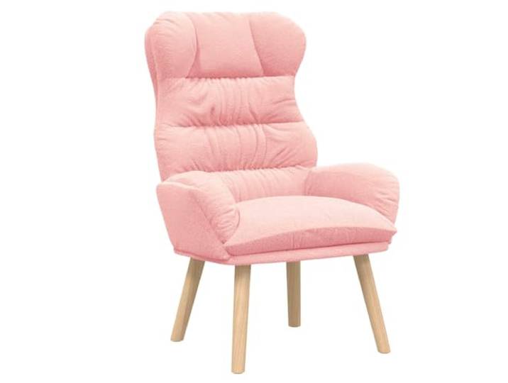 Heofavd Relaxsessel Rosa Sherpa Polstersessel Lesesessel 69x74x93 cm