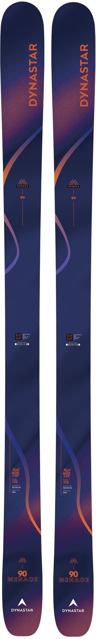 Dynastar  - Pack Ski M-Menace 90 - 140 + Nx 11 Gw B90 Black - Ski