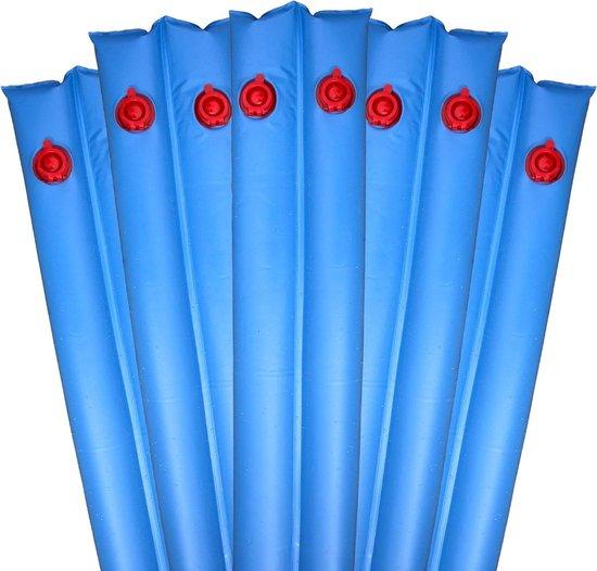 Schwimmbeckenabdeckung - Winter-Wassersäcke - Schwimmbecken schützen - Doppelkammerdesign - 3 Meter 5er-Pack - Blau