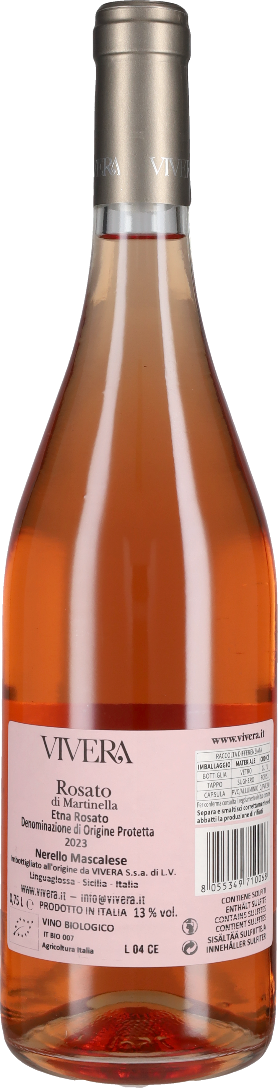 Etna Rosato 'di Martinella' Vivera 2025