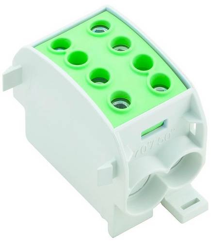 Weidmüller 1561790000 Verteilerblock Schrauben Grün 3 St.