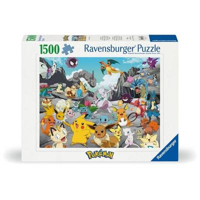 Erwachsenenpuzzle 1500 Teile - Pokémon Classics