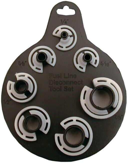 Kit de clips pour démontage tuyau de climatisation 7 pièces BGS ; BGS technic (8009)