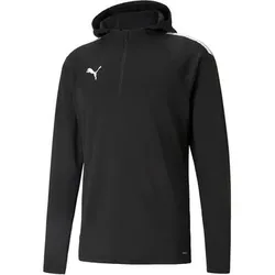 PUMA Herren Sweatshirt teamLIGA Training Fleece, Größe XL in Schwarz Schwarz