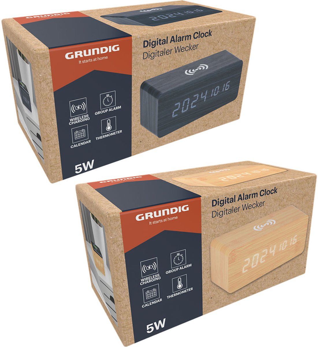 Grundig Digitale en Draadloze Wekker