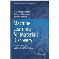 Krishnan:Machine Learning for Materials, Fachbücher von N. M. Anoop Krishnan, Hariprasad Kodamana, Ravinder Bhattoo