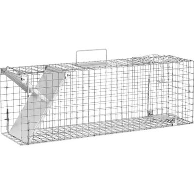 Wiesenfield Lebendfalle - 77 x 18 x 27 cm - Gittergröße: 25 x 25 mm