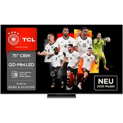 TCL 75C89K QLED Mini LED TV 75 Zoll 4K Dolby Vision 144Hz