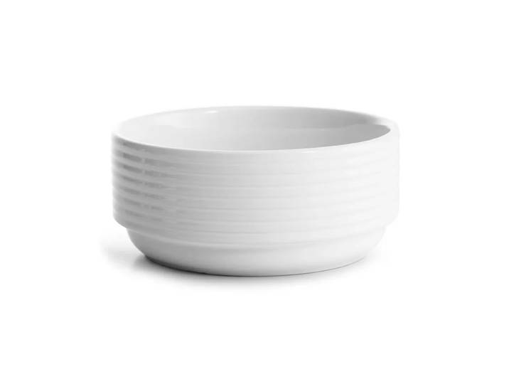 Sagaform Bol creux Coffee & More 17 cm Blanc