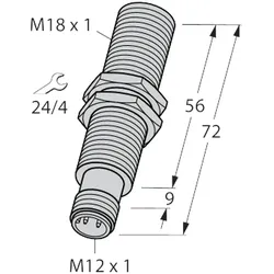 Turck Sensor BI5-M18E-LIU-H1141