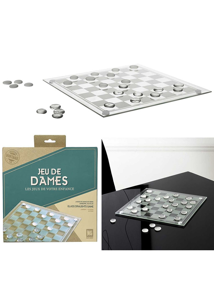 Make a Wish Damespiel in Transparent - (L)25 x (B)25 cm - onesize