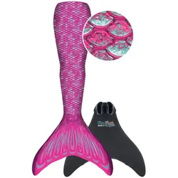 Fin Fun Meerjungfrau Flosse Größe L / XL, Monoflosse und Fischschwanz, für sichere Schwimmer ab 6 Jahren, pink