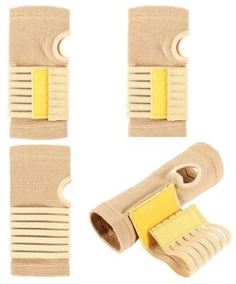 Inspire Essentials Elastic Wrist Support Band For Pain Relief And Sports Protection 2 Pair